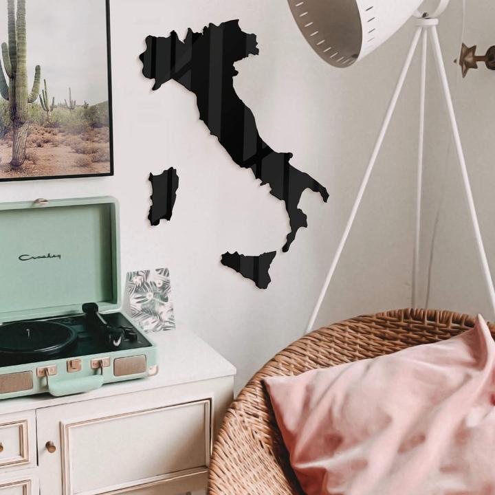 Produktbild Trenddeko Karte Italien (71 x 94 cm)