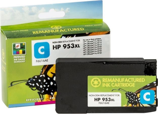 Produktbild Compatible Static-Control HP Ink No.953 XL Cyan (F6U16AE) New chip