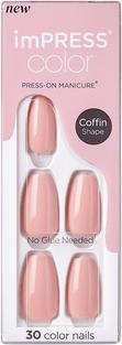 KISS Self-adhesive nails imPRESS Color MC Sumptuous 30 pcs (L)