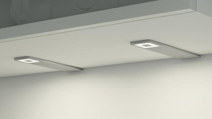 Produktbild IKM Unterbauleuchte Roe LED Küchenleuchte inkl. Netzgerät 3er-Set, Edelstahl-Effekt (690 lm)