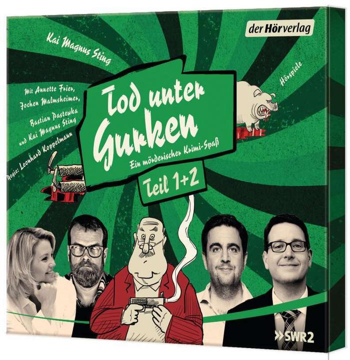 Produktbild Tod unter Gurken Teil 1 + 2 (Kai Magnus Sting, Annette Frier, Jochen Malmsheimer, Bastian Pastewka, Deutsch)