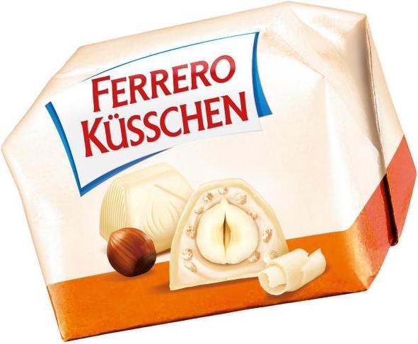 Immagine prodotto Ferrero KÜSSCHEN Cioccolatini bianchi croccanti 20 pezzi. (200 g)
