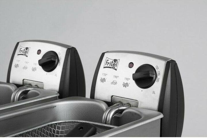 Actual product image Fritel cold zone fryer fr1355 duo (EU plug)