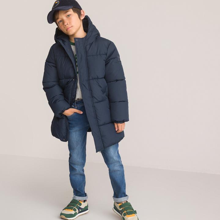 Actual product image La Redoute Collections Long winter jacket with hood (102)