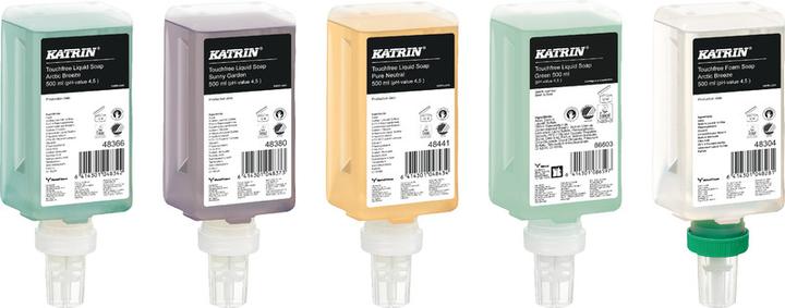 Produktbild Katrin Seifenkartusche Touchfree (Flüssigseife, 500 ml)