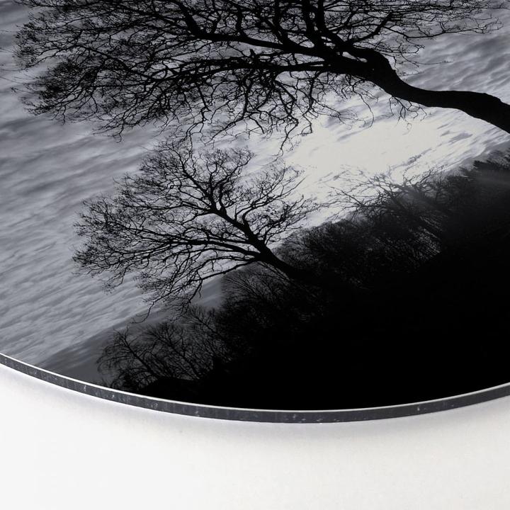 Actual product image Trenddeko Black and White Sunset (Ø 30 cm)