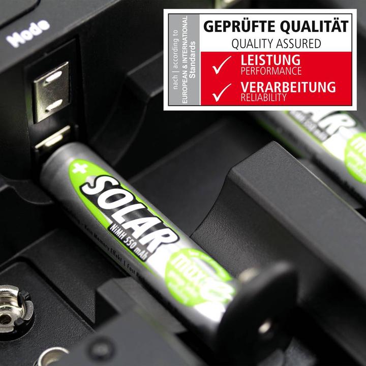 Image du produit Ansmann NiMH HR03 Sol (2 pcs, AAA, 550 mAh, Batterie)