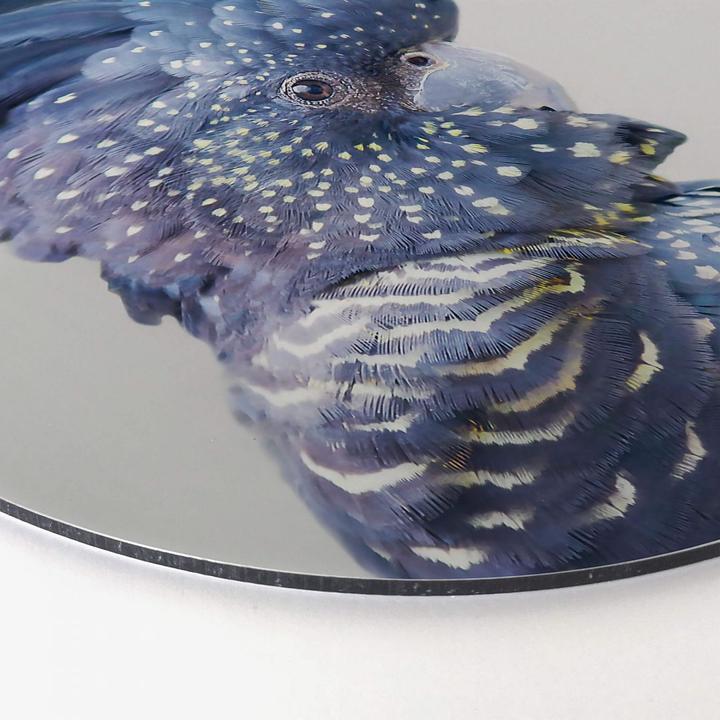 Produktbild Trenddeko Blaue Kakadu (Rund)