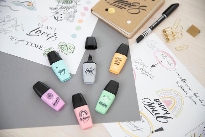 Produktbild STABILO BOSS MINI Pastellove 2.0 Textmarker (3 Farben, 5 mm, 3 x)