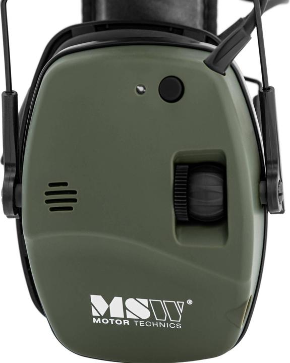 Produktbild MSW Gehörschutz Lärmschutzkopfhörer mit Bluetooth dynamische Aussengeräuschregelung (1 x)