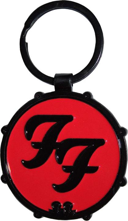 Actual product image Foo Fighters Double Sided Logo Keyring