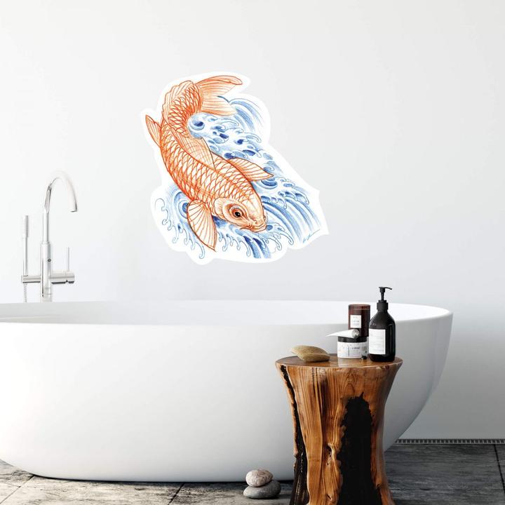 Image du produit Miami Ink Koi japonais (80 x 78 cm)