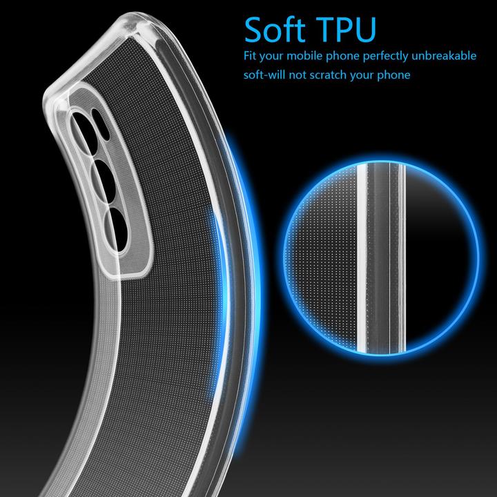 Produktbild Cadorabo Hülle für OPPO Reno 12 Pro TPU Schutz Case (Realme 12 Pro+)