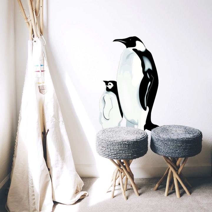 Actual product image Trenddeko Penguins (40 x 60 cm)