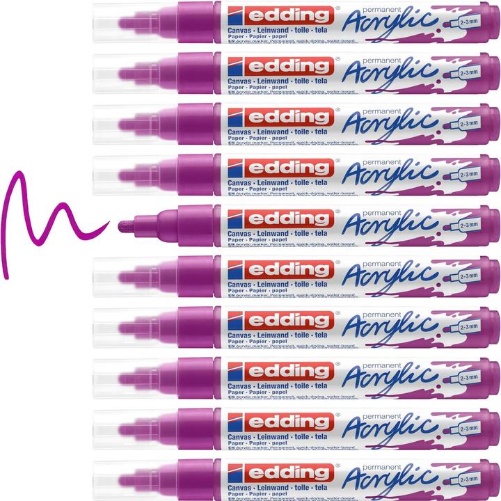 Produktbild Edding Acrylmarker 5100 Medium (Beere, 3 mm, 1 x)