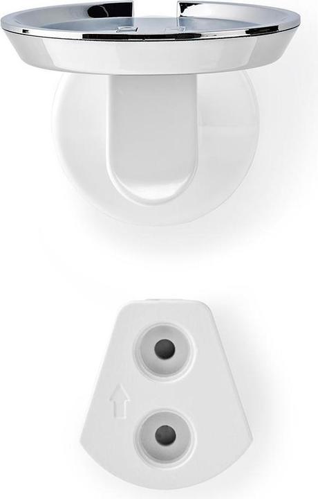 Actual product image Nedis Speaker Mount Google Home® Wall 2 kg Fixed Metal / Steel White (1 pcs., Wall installation)