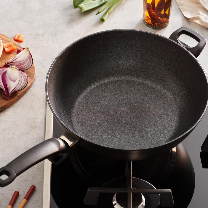Produktbild Fissler adamant Wokpfanne 32 cm INDUKTION (32 cm, Wok Pfanne, Aluminium)