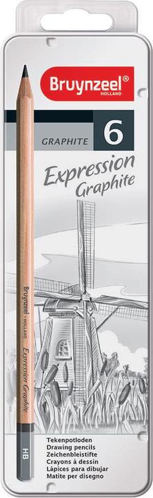 Actual product image Bruynzeel Expression graphite pencils (3.60 mm, HB, 6 x)