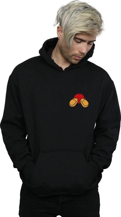 Immagine prodotto Disney Mickey Mouse Backside Breast Print Felpa con Cappuccio Uomo (L)