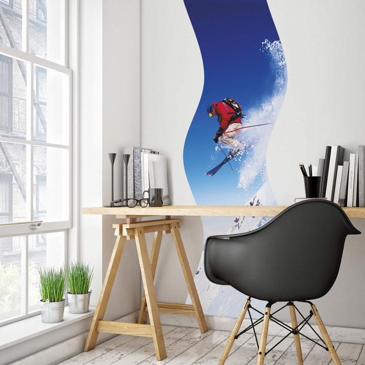 Actual product image Trenddeko Ski Jump Wave (30 x 86 cm)