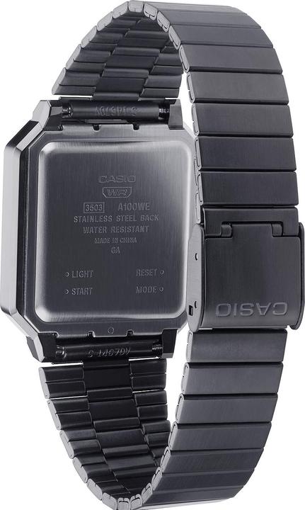 Produktbild Casio Zegarek A100WEGG -1A2EF (Uhr mit Schmuckstein, 33 mm)