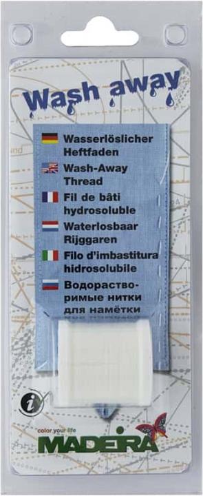 Produktbild Madeira Spezialgarn Wash Away Heftfaden (200 m)
