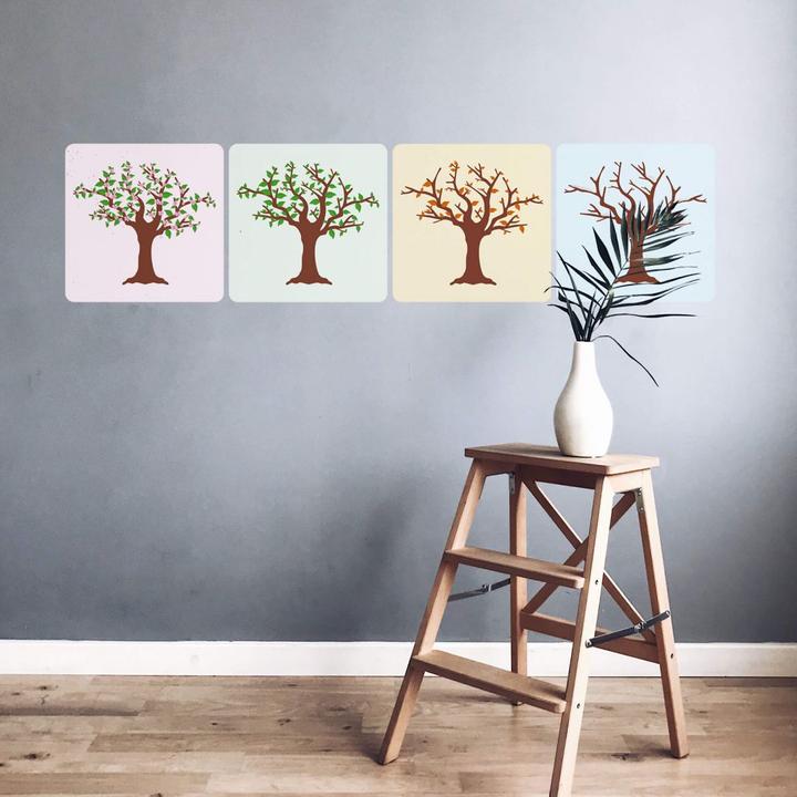 Immagine prodotto Trenddeko Quartetto Quattro Stagioni (60 x 60 cm)