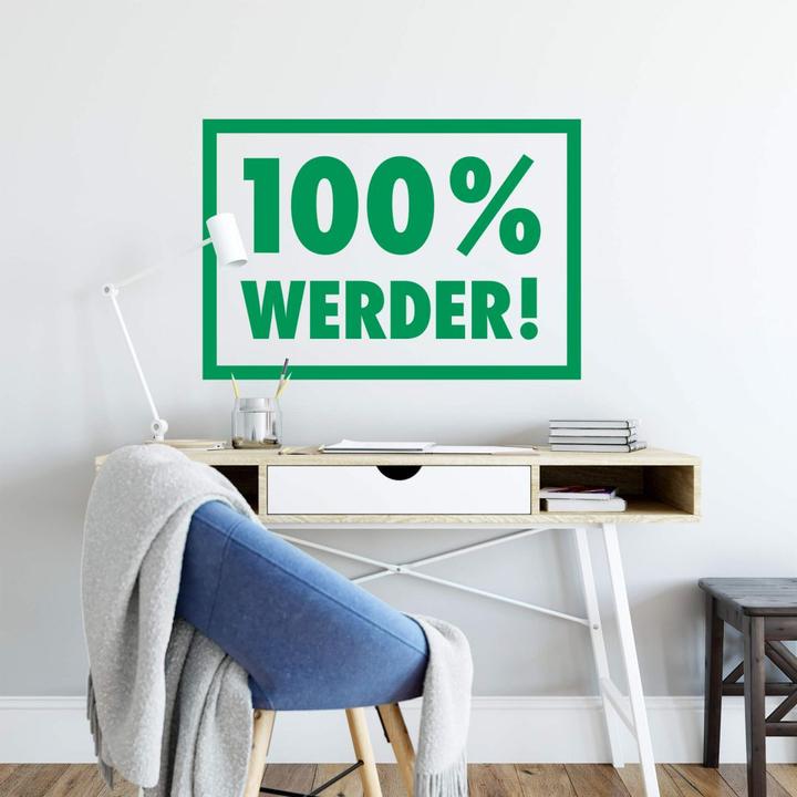 Produktbild SV Werder Bremen Werder Bremen 100 Prozent (100 x 69 cm)