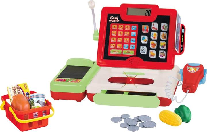Spielmaus Registratore di cassa touchscreen con accessori