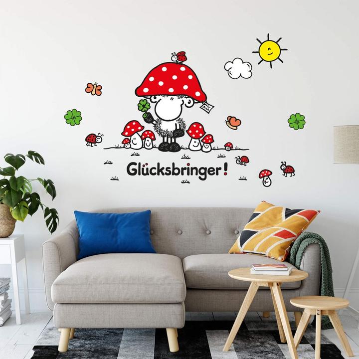 Produktbild Sheepworld Glücksbringer (100 x 100 cm)