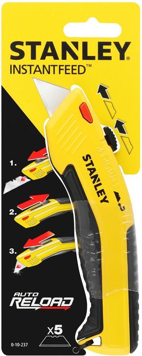 Produktbild Stanley Messer mit Trapezklinge mit automatischem Klingenwechsel (Cutter)