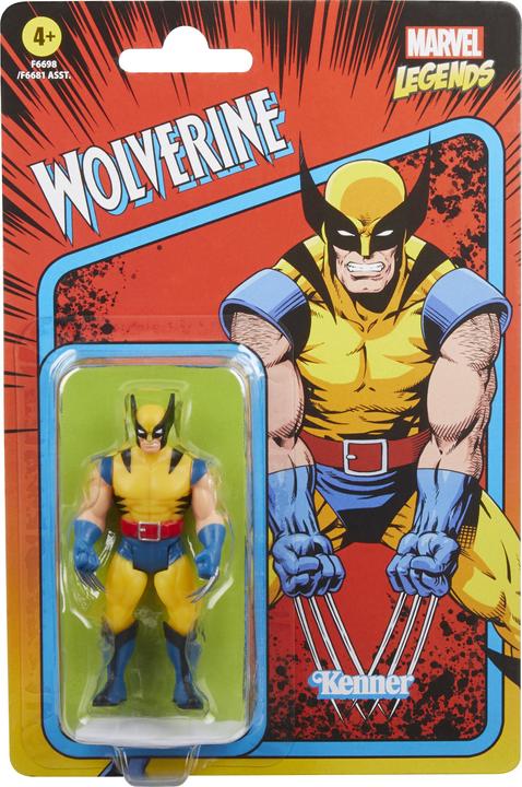 Produktbild Hasbro Marvel Legends Retro Collection figurine Wolverine 10 cm
