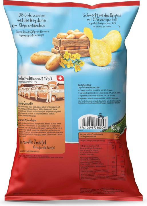 Immagine prodotto Zweifel Chips Cractiv Nature (160 g)