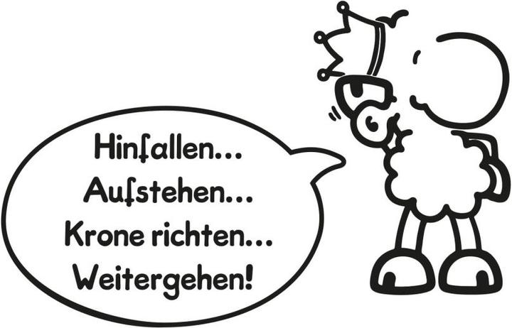 Produktbild Sheepworld Worthelden Krone richten (110 x 70 cm)