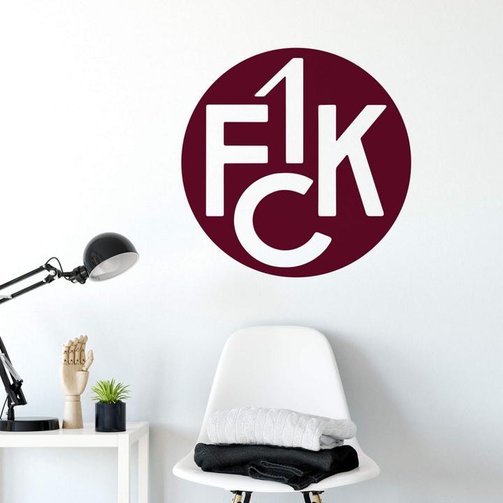 Immagine prodotto 1.FC Kaiserslautern 1° logo della tradizione FCK (20 x 20 cm)