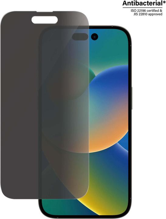 Produktbild PanzerGlass Classic Fit Privacy (1 Stück, Apple iPhone 14 Pro)