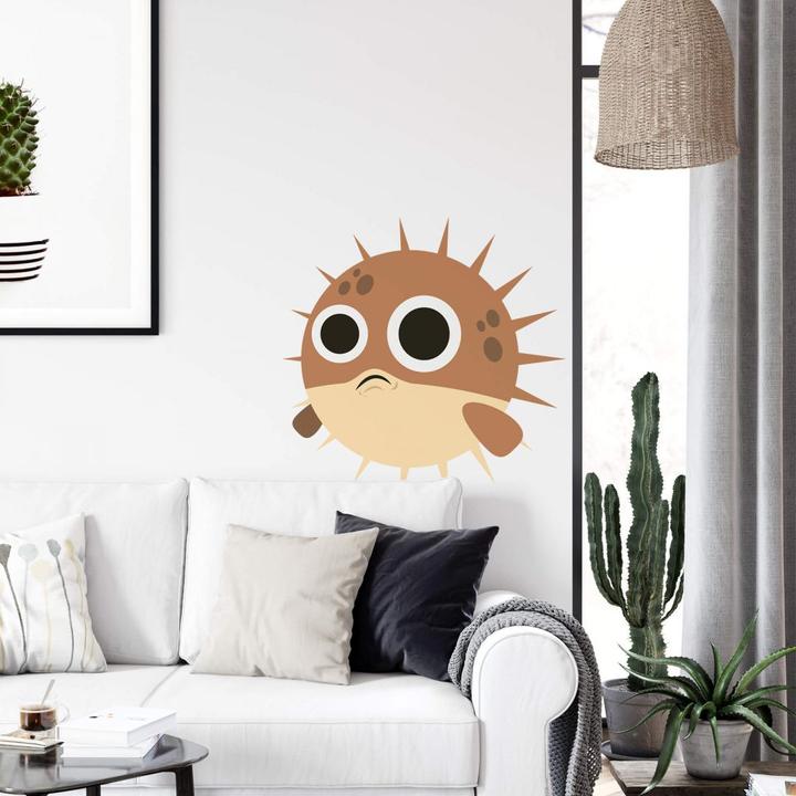 Image du produit Emojione Emoji poisson-globe (100 x 100 cm)