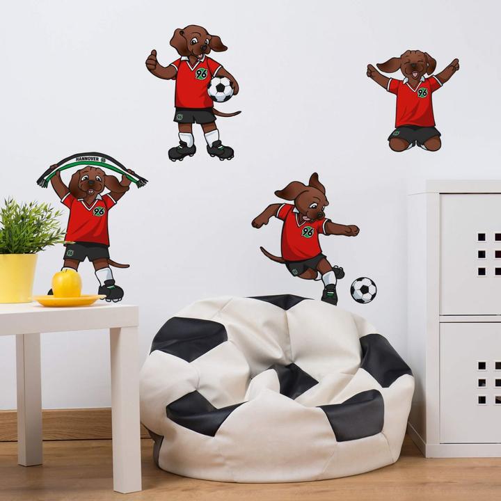 Actual product image Hannover 96 Eddi - set (80 x 120 cm, 60 x 90 cm, 100 x 150 cm, 50 x 75 cm)