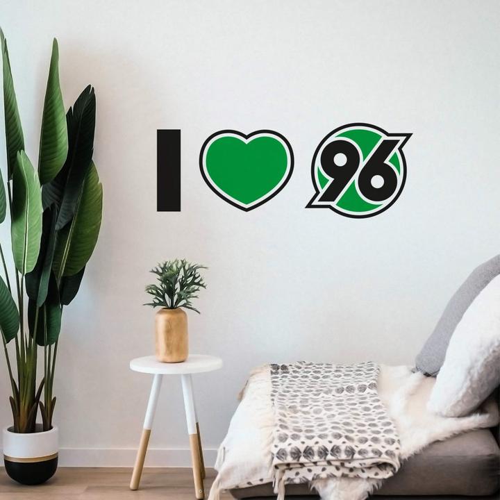Actual product image Hannover 96 I love 96 (140 x 52 cm)