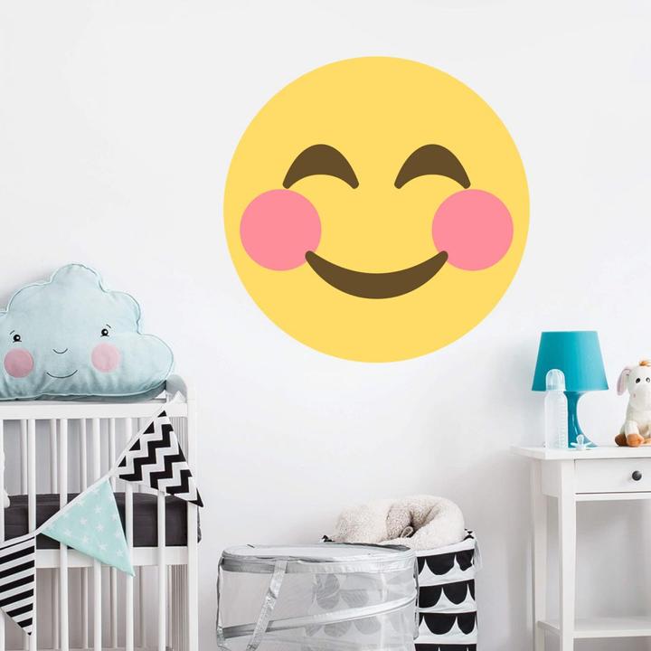 Immagine prodotto Emojione Emoji faccia con le guance rosa (40 x 40 cm)