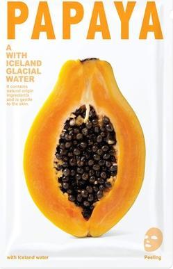 She’s Lab Blue Dot - With Iceland Glacial Water Mask In Papaya