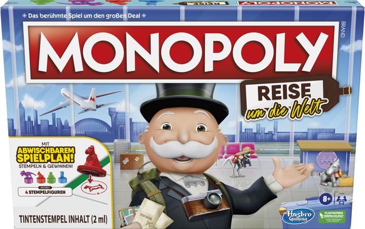 Produktbild Monopoly Reise um die Welt (Deutsch)