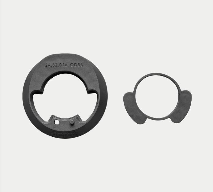 Actual product image Acros Steuersatzdeckel is52, sh01, od56, asym, om, für integrierte Kabelführung