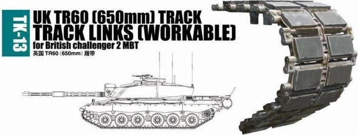 Trumpeter UK TR60 (650mm) track for British challenger 2 MBT