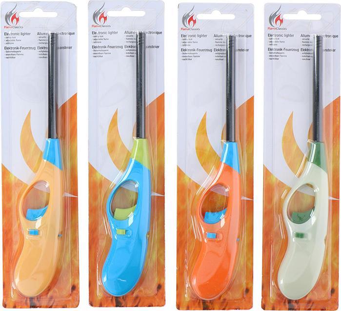 Actual product image NoName Komfortables Gasfeuerzeug, lang 26,6 cm (orange)