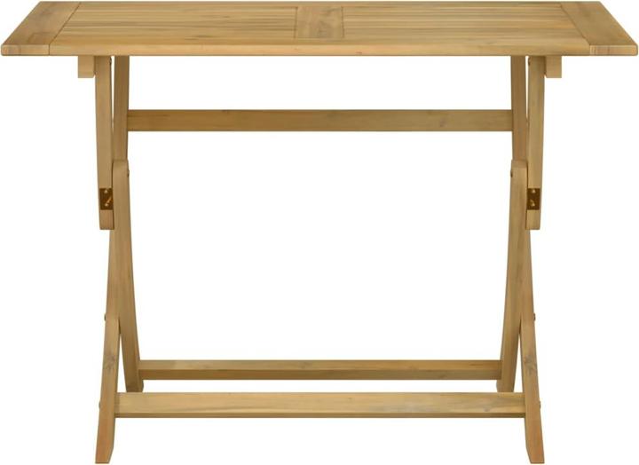 Actual product image VidaXL Folding acacia garden table (55 cm)