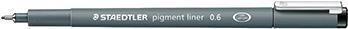Actual product image Staedtler Pigment Liner 308 (Black, Grey, 1 x)