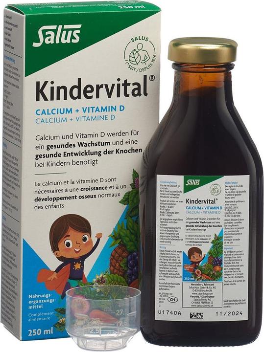 Produktbild Salus Kindervital Calcium + Vitamin D (1 Stück, Flüssigkeit, 620 g)
