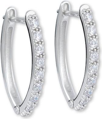 Produktbild Brilio Silver - Charming silver round earrings 436 001 00575 04