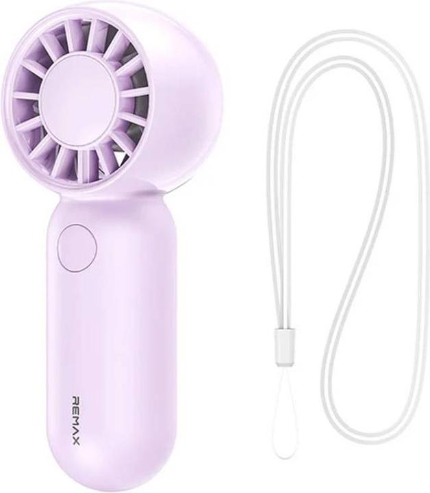 Actual product image Remax RS-SF08 Mini Fruit Bubble Taschenventilator, Lila
